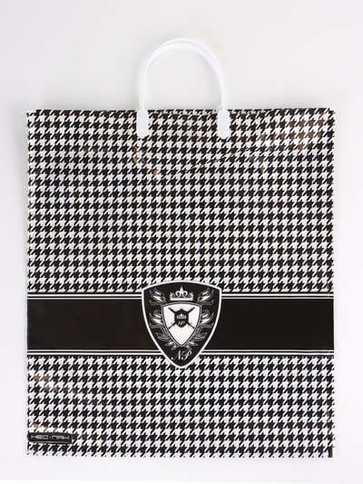 Пакет «Герб», полиэтиленовый пластиковая ручка, 38×44 см, 90 мкм