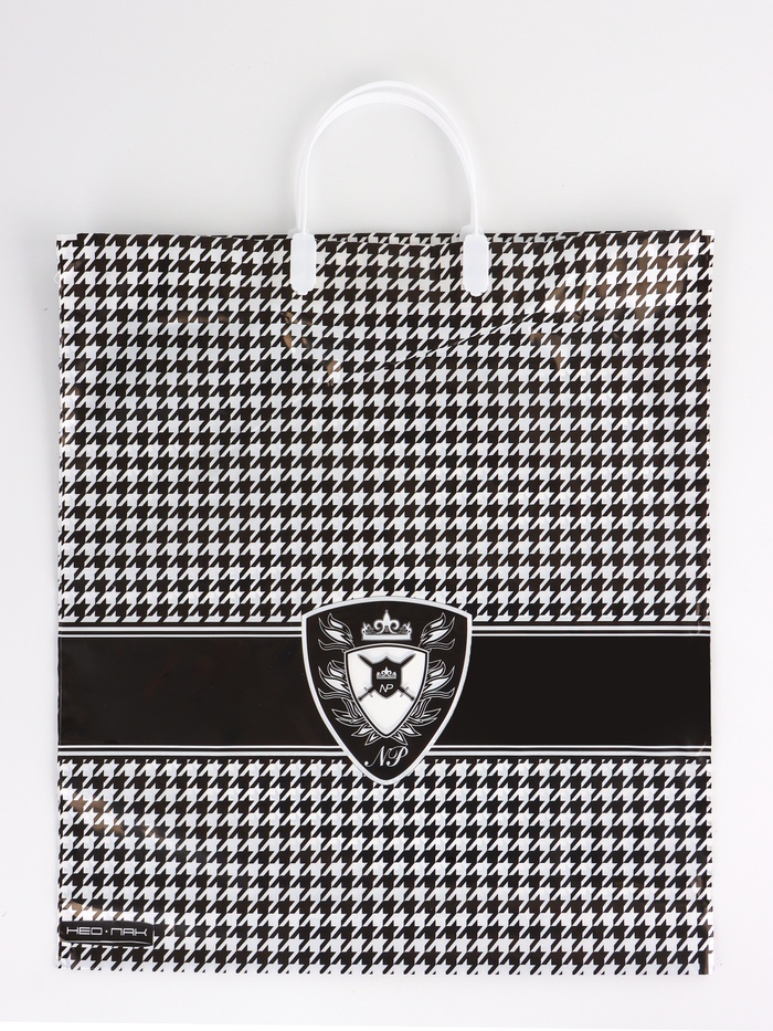 Пакет «Герб», полиэтиленовый пластиковая ручка, 38×44 см, 90 мкм - Фото 1