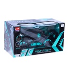 УЦЕНКА Танк радиоуправляемый Fighter, 4WD, управление жестами, стреляет гелевыми пулями, черно-синий - Фото 8