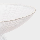 УЦЕНКА Ваза для фруктов «Фейерверк» 33×33×13.5 см, прозрачная - Фото 5