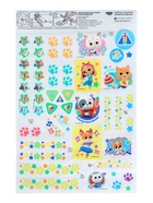 УЦЕНКА Снегокат «Тимка спорт 4-1» Кошечки-собачки, со спинкой, голубой, ТС4-1/K-C1 Nika - Фото 16