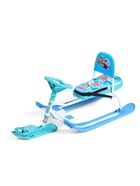 УЦЕНКА Снегокат «Тимка спорт 4-1» Кошечки-собачки, со спинкой, голубой, ТС4-1/K-C1 Nika - Фото 6