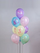 Воздушный шар латексный 12" «Праздник 8 Марта», 25 шт. 10960932