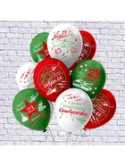 Воздушный шар латексный 12" «Праздник 23 Февраля», 25 шт. - Фото 2