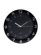УЦЕНКА Часы настенные интерьерные, плавный ход, d-32 см, внутренний d-23.7 см, черный - Фото 1