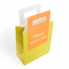 Пакет подарочный бумажный с вырубной ручкой 18×23×9 см, лайм 10851718