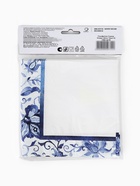 Салфетки бумажные двухслойные «Синие Узоры», 33 х 33, 12 шт 10958725