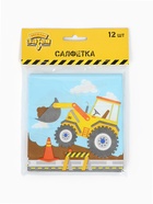 Салфетки бумажные двухслойные «Техника», 25 х 25, 12 шт 10958726