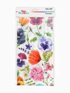 Скатерть одноразовая «Полевые цветы», 130 х 180см 10958727