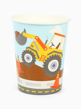 Стакан бумажный одноразовый «Техника», 250 мл, 6 шт. (комплект 2 шт)