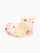 Стакан бумажный одноразовый «Розовая дымка», 250 мл, 6 шт 10958734