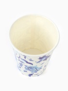 Стакан бумажный одноразовый «Синие Узоры», 250 мл 6 шт (комплект 2 шт) - фото 64218808