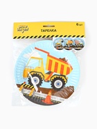 Тарелка одноразовая бумажная «Техника», 17см, 6 шт - фото 64218820