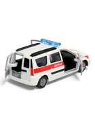 Машина металлическая LADA Largus «Скорая», инерция, 12 см 10968682