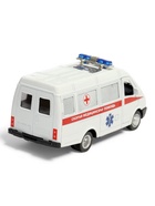 Машина металлическая «ГАЗ-3221. ГАЗель. Скорая помощь», инерция, 12.2 см 10968683