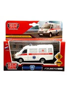 Машина металлическая «ГАЗ-3221. ГАЗель. Скорая помощь», инерция, 12.2 см 10968683