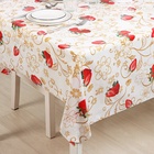 УЦЕНКА Клеёнка на стол Доляна, ширина 137 см, толщина 0.07 мм, рулон 27 м - Фото 3