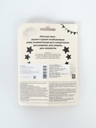 УЦЕНКА Свеча для торта цифра "1", "Овал + фонтан" золотая - Фото 6