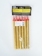 УЦЕНКА Свеча фонтан  "Золото", 6 шт, 18 см, 50 сек 10973472