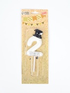 УЦЕНКА Свеча для торта "Джентельмен", цифра "2", белая 10973476