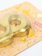 УЦЕНКА Свеча в торт на шпажке «‎Грань», цифра "8", золотая, 5 см - Фото 8