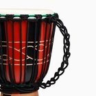 УЦЕНКА Барабан Джембе «Слон», 23×50 см, красный - Фото 3