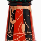 УЦЕНКА Барабан Джембе «Слон», 23×50 см, красный - Фото 4