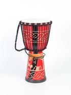УЦЕНКА Барабан Джембе «Слон», 23×50 см, красный - Фото 5