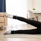 УЦЕНКА Утяжелители неопреновые ONLYTOP, 2 шт.×0.5 кг, чёрные, голубые - Фото 10