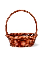 УЦЕНКА Набор корзин, 3 шт, 36х14/39 см, 30х12/34 см, 23х8/25 см, ива коричневая 10973563