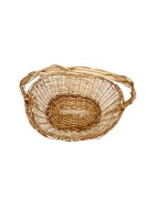 УЦЕНКА Корзина плетеная (ива) 52×35H16/23/55, 1 шт., натуральный - Фото 11