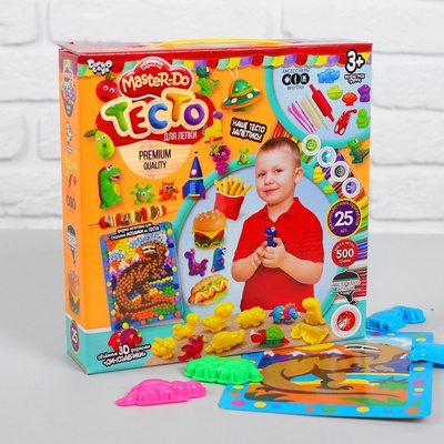 УЦЕНКА Тесто для лепки» серия «MASTER DO» коробка (набор 25 цветов ) TMD-05-01