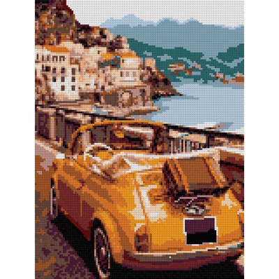 УЦЕНКА Алмазная мозаика 30*40 см (полное заполнение) "В дорогу" Ам-054