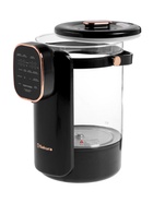 Термопот Sakura SA-1375BK, 1200 Вт, 3 л, 45-100°С, сенсор, LCD дисплей,  стекло, черный - фото 23599791