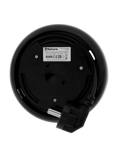 Чайник электрический Sakura SA-2168MBG, 1.8 л, металлический