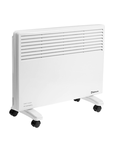 Конвектор электрический Sakura SA-0651W, 1800 Вт, до 18 м², напольный/настенный, IPХ4, 2 режима