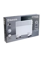 Конвектор электрический Sakura SA-0652W, 2200 Вт, до 22 м², напольный/настенный, IPХ4, 2 режима - Фото 8