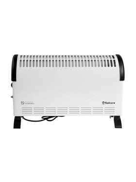 Конвектор электрический Sakura SA-0653W, 1800 Вт, до 18 м², напольный, механический термостат