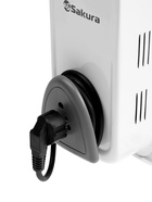 Обогреватель масляный Sakura SA-0329WG, 2000 Вт, до 20 м², 7 секций, механический, 3 режима 10971069