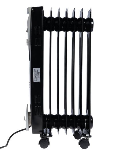Обогреватель масляный Sakura SA-0377B, 1500 Вт, до 15 м², 7 секций, механический, 3 режима