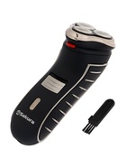 Электробритва Sakura SA-5414BK, АКБ, сеточная, 3 плавающие головки, триммер, чёрная - Фото 5