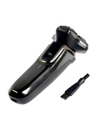 Электробритва Sakura SA-5433BK, роторная, 3 плавающие головки, LED дисплей, 5 Вт, АКБ, чёрная - Фото 5