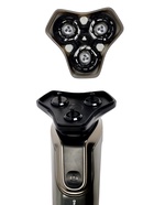 Электробритва Sakura SA-5433BK, роторная, 3 плавающие головки, LED дисплей, 5 Вт, АКБ, чёрная 10971074