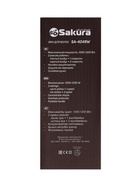 Фен Sakura SA-4049W, 1200 Вт, 2 температурных режима, 2 скорости, белый - Фото 8