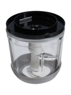 Измельчитель Sakura SA-6270BK, 0.6 л, 400 Вт, стекло, 2 ножа, чёрный 10971079