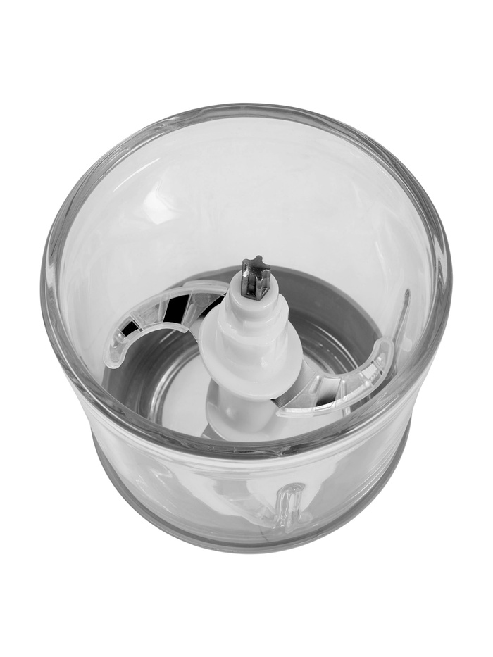 Измельчитель Sakura SA-6270BK, 0.6 л, 400 Вт, стекло, 2 ножа, чёрный - фото 51881601