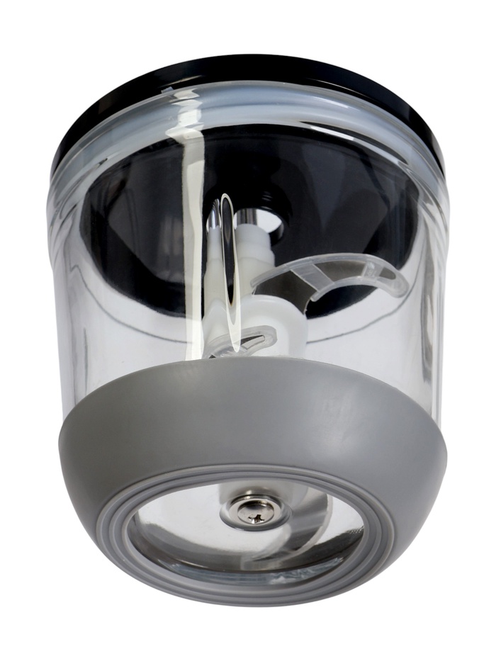 Измельчитель Sakura SA-6270BK, 0.6 л, 400 Вт, стекло, 2 ножа, чёрный - фото 51881602