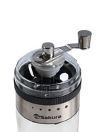Кофемолка Sakura SA-6164, 3 в 1, мельница, стеклянная ёмкость для хранения, стакан для кофе - фото 23599964