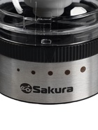 Кофемолка Sakura SA-6164, 3 в 1, мельница, стеклянная ёмкость для хранения, стакан для кофе - фото 23599965