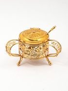 УЦЕНКА Сахарница «Котелок» с ложкой 16×16.5×11 см - Фото 2